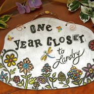 Hope Baby birthday gift - wall plaque